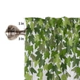 thumbnail image 6 of Wood Grain Spring Vine Man Plant Leaves Curtain Home Decoration Living Room Short Curtains Window Treatments For Kitchen Bedroom, 6 of 6