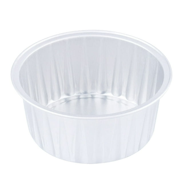 Pompotops Coupes à Cupcakes en Feuille Coupes à Cupcakes Rondes avec Couvercle, Mini Coupes à Cupcakes Coupes de Cuisson de Cuisine 100 Pcs Liquidation