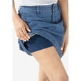 thumbnail image 4 of Woman Within Plus Size Perfect Denim Skort, 4 of 4
