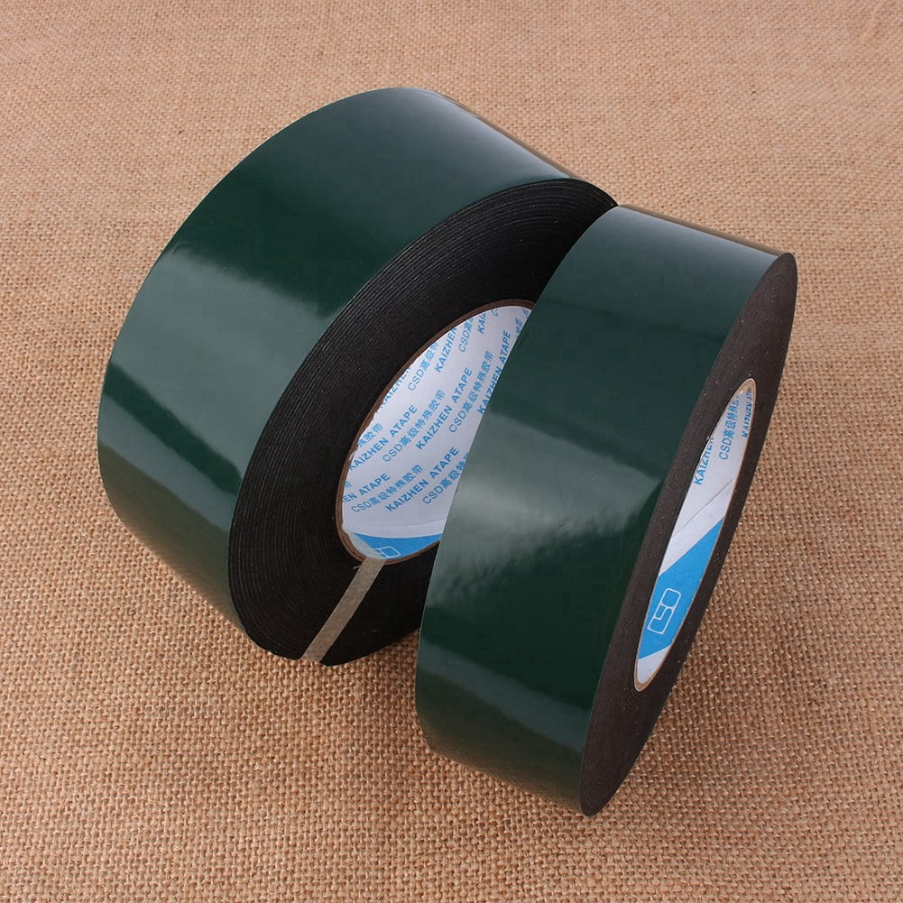 Fdit 10m Super Strong Waterproof Self Adhesive Double Sided Foam Tape Use For Adhesives And Sealers Duct Tape Black Color Walmart Canada