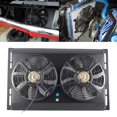thumbnail image 1 of Cooling Radiator, DC12V 80W Radiator Condenser  for Intercooler for Air Conditioning System for Oil System, 1 of 7