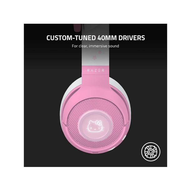 ヘッドホン Razer Kraken BT Hello Kitty and Friends Razer Kraken BT Headset with Bluetooth 5.0, RGB, Hello Kitty