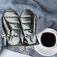 thumbnail image 1 of de invierno de esquí Edredones antideslizantes aislantes Guantes cálidos para actividades al aire libre Esquí Deportes de Gris profundo, 1 of 9