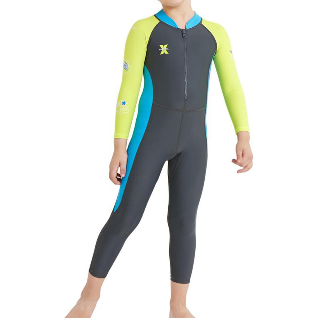 Quick Dry Swimming Wear Kids Children Full Length Wetsuit Boys and Girls UPF 50 