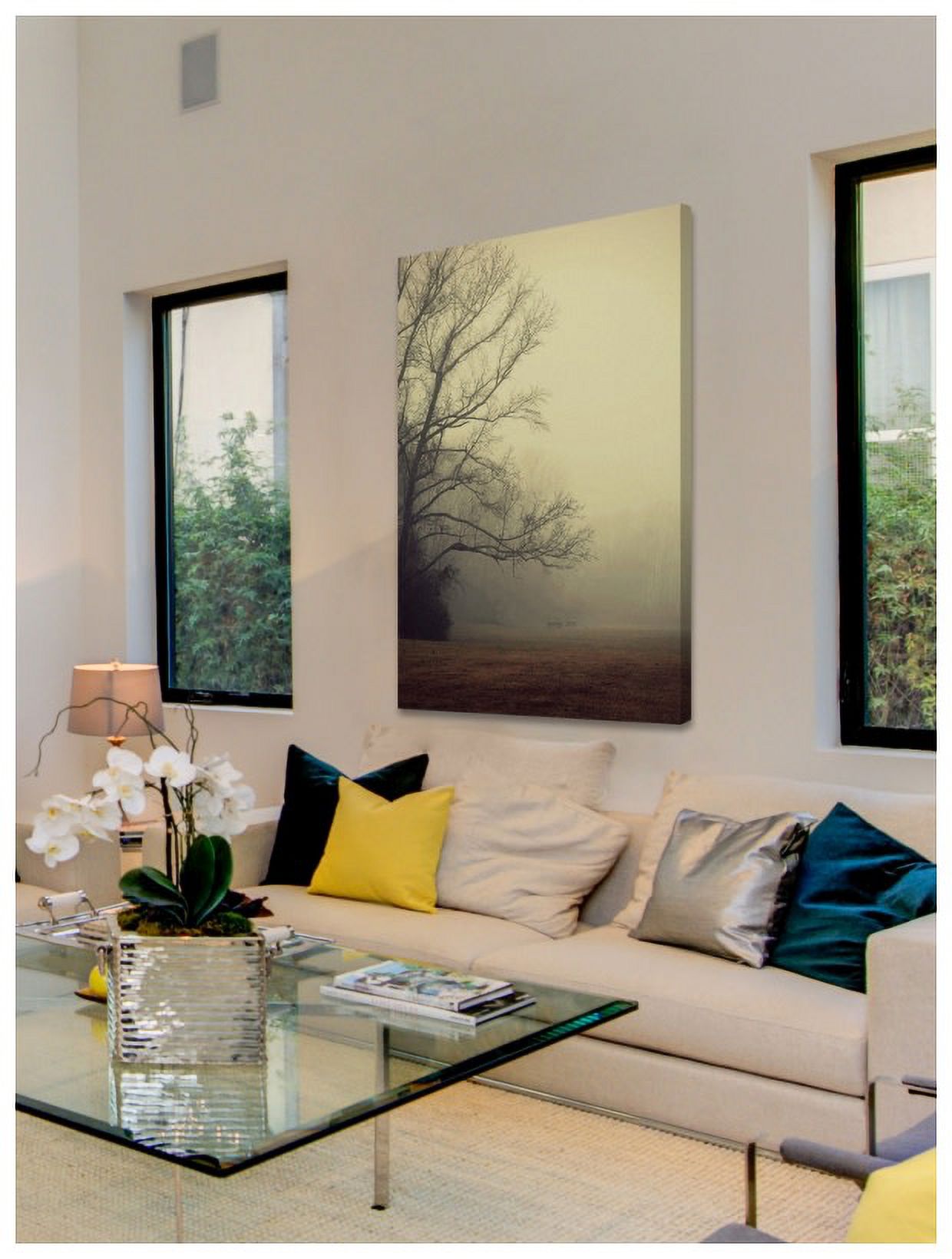 Marmont Hill "A Gathering of Fog" by Robert Dickinson Painting Print on Canvas
