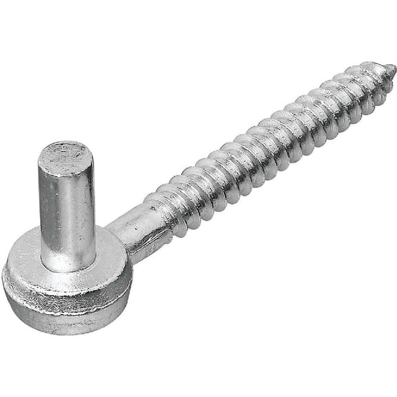 291BC 5/8" x 5" Screw Hook - Zinc Plated