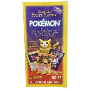 Pokemon Cards - Collector's Pocket Planner - A PERSONAL CHECKLIST (Premiere Edition)