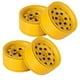 thumbnail image 5 of de rueda de 1,9 pulgadas, de 4 piezas de aluminio CNC resistente para 1:10 RC Crawler -4 Axial SCX10 D90 D110 Amarillo CUTICAT Llantas de rueda de coche RC, 5 of 8