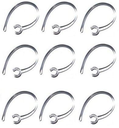 Universal Small Clamp Bluetooth Ear Hook Loop Clip Replacement - Set of ...