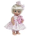thumbnail image 1 of The Doll Maker Precious Moments Dolls Linda Rick Bear-Foot Blessings Muñeca rubia de 12 pulgadas The Doll Maker 732533046704, 1 of 1