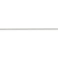 thumbnail image 2 of White Sterling Silver necklace Snake chain 24 in 0.7 mm, 2 of 5