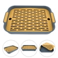 thumbnail image 3 of Caja de arena de conejo hámster rectangular boily bun. Box de arena entrenamiento de conejo para ir al baño, 3 of 7