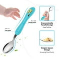 thumbnail image 4 of Toddler Fork and Spoon, 6pcs Toddler Utensils Kids Silverware (Excavator), 4 of 7