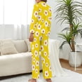 thumbnail image 3 of Top-kevin Women's Pajama Sets Tooth Crown Long Sleeve Lounge Sets Pjs Sleepwear with Pockets, 3 of 12