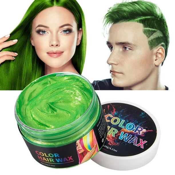 Fiudx Cera Colorante para El Cabello, Pomadas de Cera de Color, Cera Colorante Natural para Cosplay