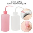 thumbnail image 2 of huanledash 250/500ml Eyelash Cleaning Bottle with Narrow Mouth Clear Scale Leakproof Eyelash Extension Makeup Tool PP Plastic Long Tube Drip Washing Bottle, 2 of 8