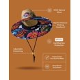 thumbnail image 2 of Straw Hat for Men & Women | Lifeguard Hat, Beach Hat & Sun Hat | UPF 50+ Wide Brim for Sun Protection | One Size | Hemlock, 2 of 5