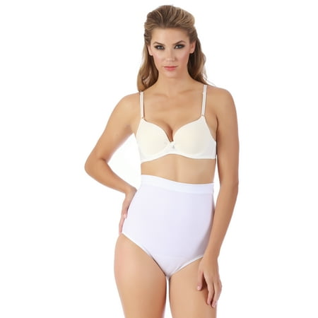InstantFigure Womens Firm Control High-Waist Full Coverage Shaping Panty