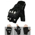 thumbnail image 4 of Outdoor Glove Steel Knuckle Motorcycle Motorbike Powersports Racing Textile Safety Gloves, 4 of 5