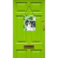thumbnail image 2 of Carolines Treasures BB9831DS1216 Papillon St Patricks Wall or Door Hanging Prints Green 12WX16H multicolor, 2 of 2