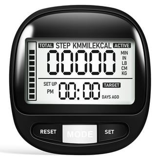 Omron 3D Sensor Sport Pedometer, Black, Walking Style IV Step
