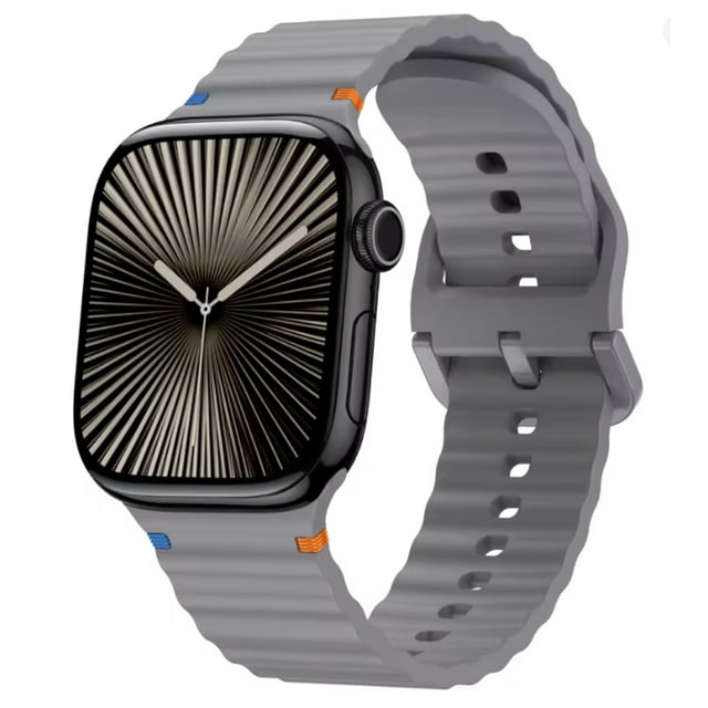 Correa Sport de Silicona Para Apple Watch, Compatible con Todas Las Series: 1,2,3,4,5,6,7,8,9,10,SE,ULTRA
