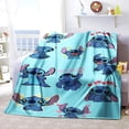 thumbnail image 3 of Pikachu Series Digital Printed Flannel Blanket Children'S School Lunch Break Blanket, 3 of 5