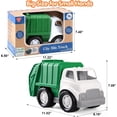 thumbnail image 6 of PLAY Garbage Truck Green Toy Car Christmas Gift for Toddler Ages 1+, 6 of 6