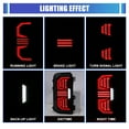 thumbnail image 5 of Full LED Tail Lights For 2021-2026 Ford Bronco 2 Door/4 Door Black Housing Smoke Lens Pair, 5 of 9