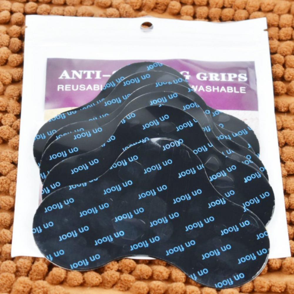 Rug Fixed Artifact,10pcs Rug Tape,Anti Curling Pad Glue,Carpet Fixed