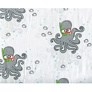 Authentic Kids Snorkeling Octopus Sheet Set, Full Size