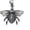 no chain, variant on Unisex Stainless Steel Non-mainstream Vintage Hip Hop Rock Insect Animal Moth Skeleton Pendant Necklace Gothic Punk Style