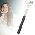 thumbnail image 1 of Stainless Steel Back Scratcher Extendable Long Handle Itch Tool for Full Body Portable & Durable, 1 of 4