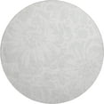 thumbnail image 2 of Addison Rugs Mayfield Washable Transitional Floral Ivory Round Rug, 8' x 8', 2 of 5