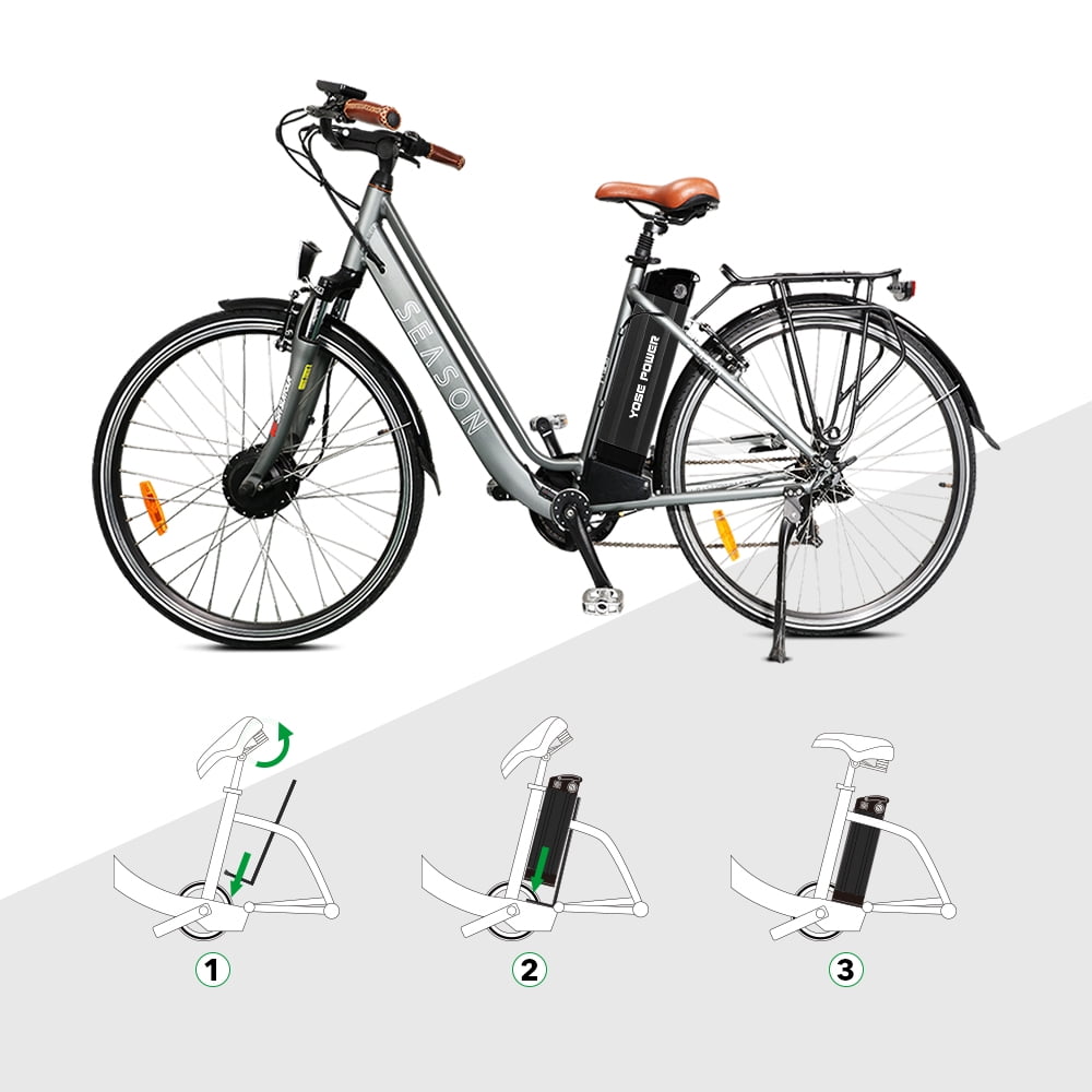 YOSE POWER 48V 15.6Ah Ebike Battery Compatible with ECOTRIC Hammer Fat 48V Tire Ebike  Fit for ECOTRIC Hammer FAT20850C Bicycle Battery