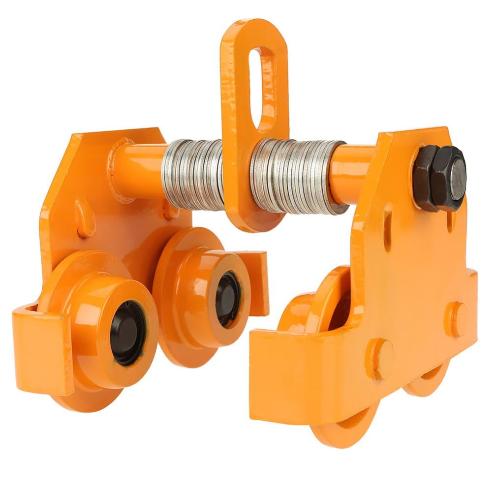 HERCHR 1 Ton Push Trolley, Push Trolley Girder, 1 Ton Pull Capacity