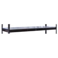 thumbnail image 1 of Hallowell DRHCEL4818ME Rivetwell, Double Rivet Boltless Shelving with Center Support 48 in. W x 18 in. D 708 Midnight Ebony 1 Level Includes EZ Deck Decking, 1 of 1