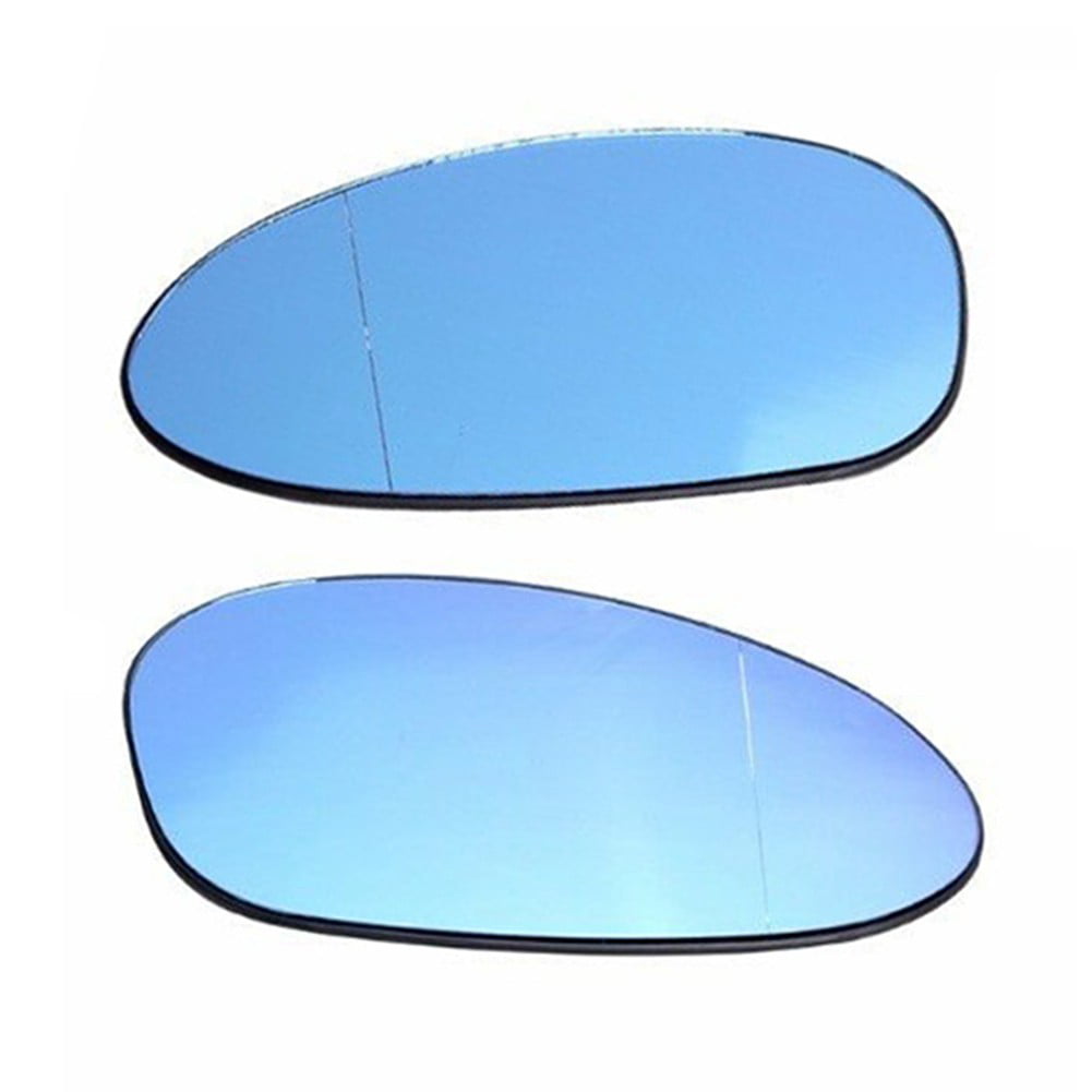 HouYeen Pair Blue Heated Wing Mirror Glass for B-MW E90 E91 E92 2005-08 E86 E87 E88 04-09 E85 Z4 E93 51167145267 51167145268 