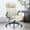 Beige, variant on High Back Office Chair with Lockable Wheels, 400lbs Large Fabric Executive Desk Chair, Adjustable Lumbar Support Flip up Arms, Ergonomic Home Office Computer Chair with Storage Pocket, Black