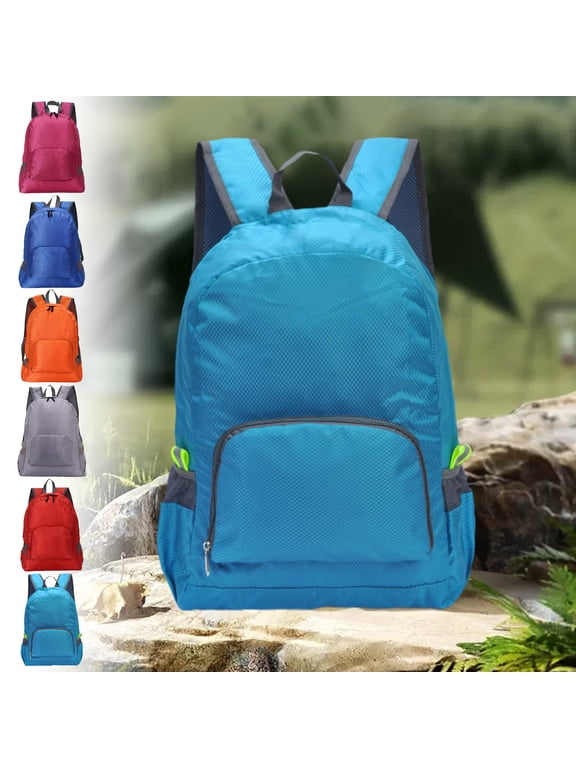 Travel Backpack for Hiking Ultra Lightweight Carry on Weekender Travel bag Waterproof Laptop Backpack for Women Men, Airline Approved, Blue