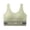 Green, variant on Women's Sports Bras Wide Straps Full Coverage Padded Bras Casual Soft Yoga Workout Running Gym T-Shirt Bras