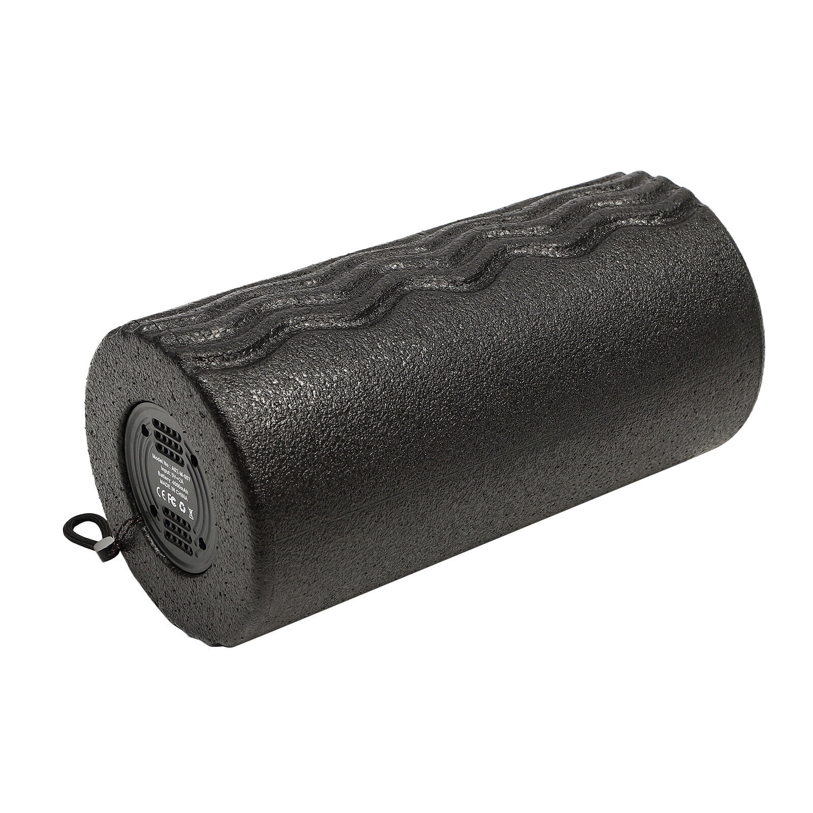 4 Gear Automatic Vibrating Fitness Foam Roller, Relieve Pain and Soreness Black Vibrating Massage Roller Fitness