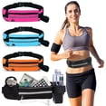 thumbnail image 5 of El cinturón de bolsillos para correr, trotar, andar en el gimnasio, hacer senderismo al aire libre, actividades de esquí, el bolso es adecuado para pequeñas necesidades personales, 5 of 5
