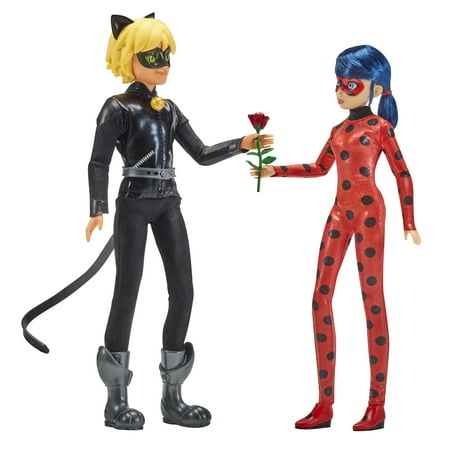 Miraculous Ladybug Movie Ladybug & Cat Noir 2 Pack