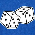 thumbnail image 2 of CafePress - Dice New - Cute Infant Baby Football Bodysuit, 2 of 3