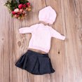 thumbnail image 3 of Bagilaanoe Doll Clothes Outfits Knitted Christmas Elements Print Dress for 18'' American Girl Our Generation My Life Doll, 3 of 6