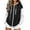 Black, variant on Tqcoqu Women's Color Block Zip Up Hoodie,Drawstring Hood Long Sleeve Kangaroo Pocket Loose Casual Sweatshirt Jacket Tops,2026 Fall Winter Trendy Clothes,Army Green Women's S-XXL
