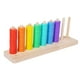 thumbnail image 5 of Juguetes apilables para clasificar colores, juego educativo de anillos de arcoíris, rompecabezas de aprendizaje para niños y niñas de 1, 2 y 3 años,, 5 of 9