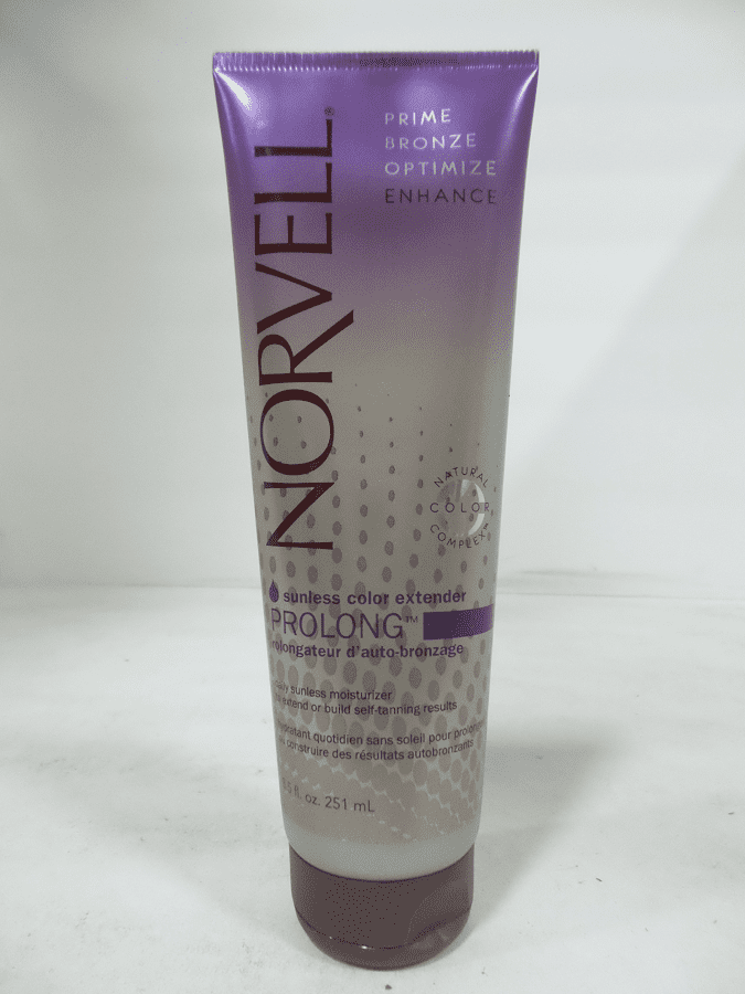 Norvell Prolong Sunless Tanning Color Extender Moisturizing Lotion, 8.5 oz