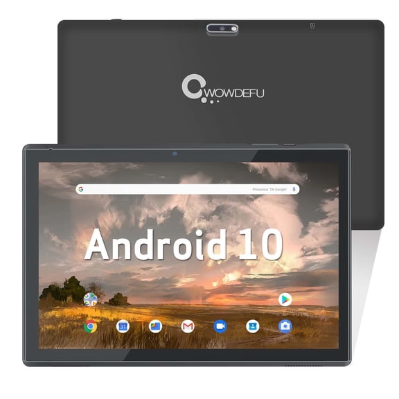 Tablet 10.1 Inch Android 10 Tablet 3 32GB ROM WiFi Tablet(Black)